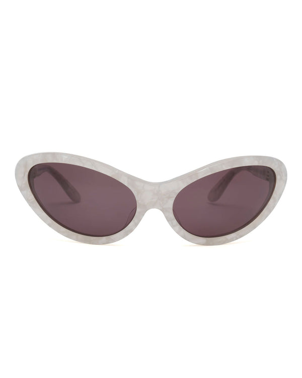Brain Dead Bug Sunglasses, Silver Pearl