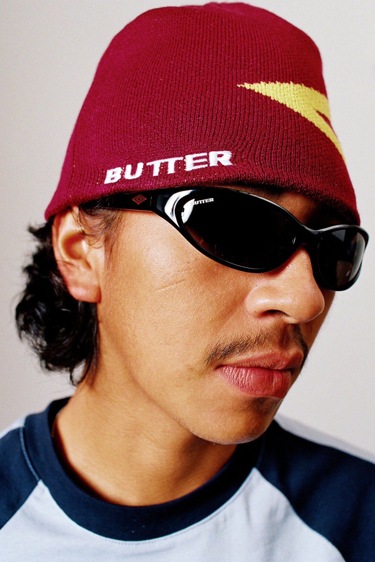 Diamond Skully Beanie, Burgundy