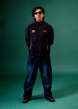 Polartec Zip-Thru Jacket, Black