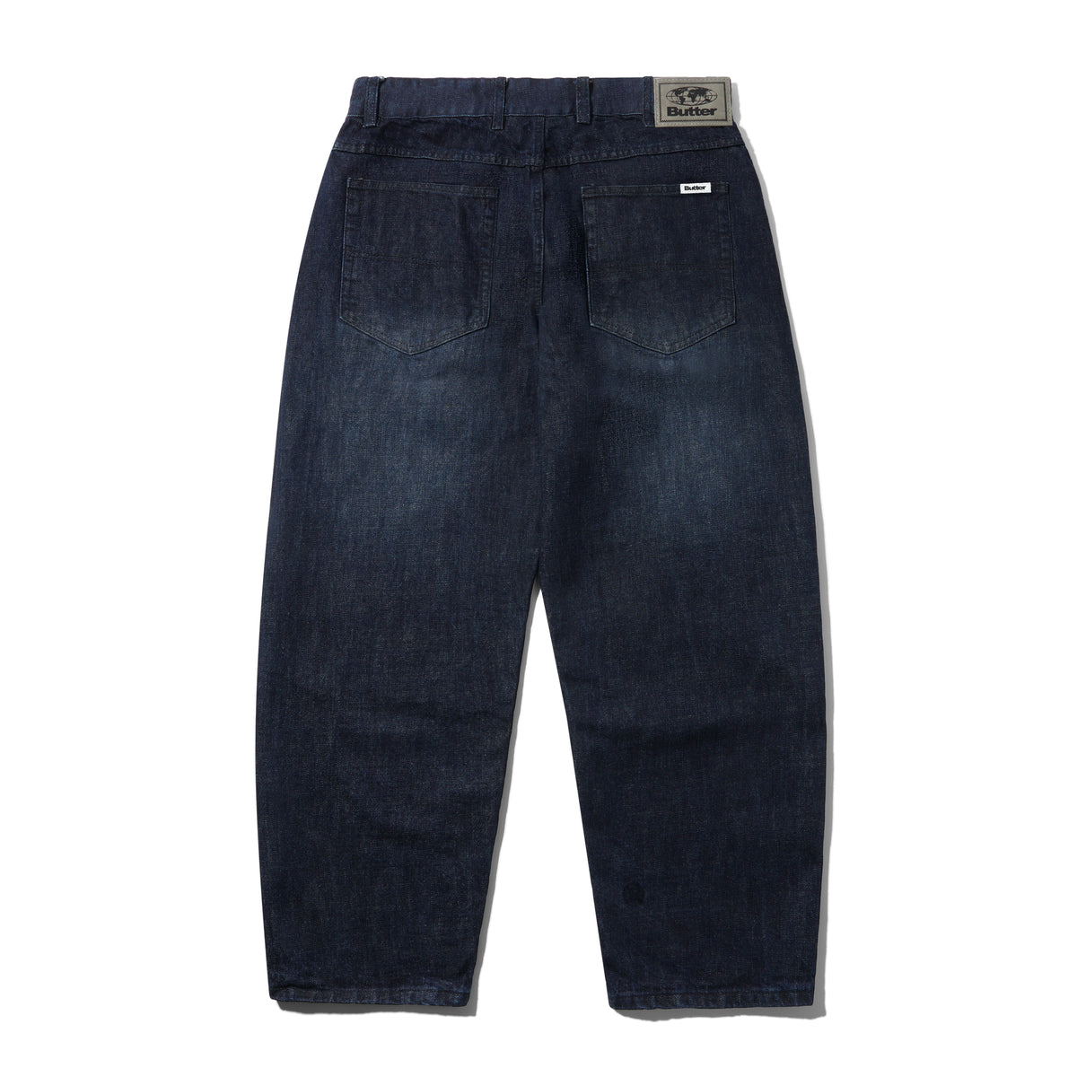 Baggy Denim Jeans, Distressed Selvedge