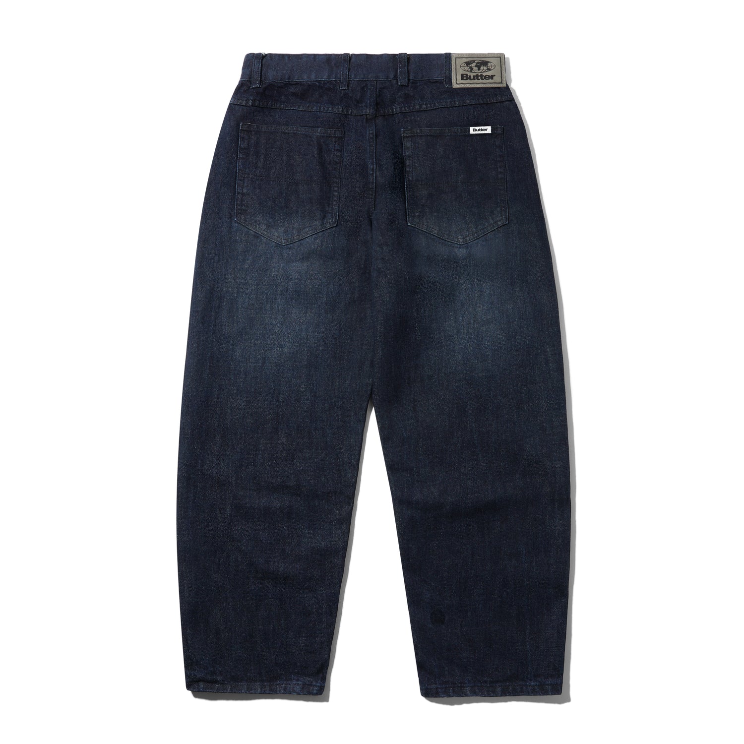 Baggy Denim Jeans, Distressed Selvedge