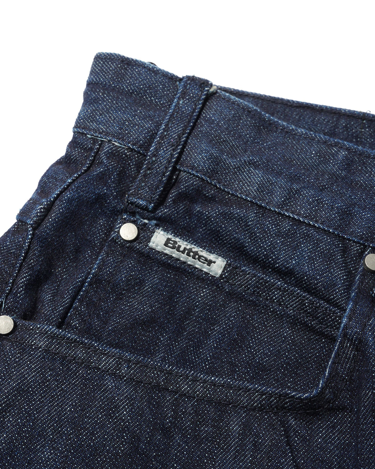 Baggy Denim Jeans, Distressed Selvedge
