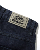 Baggy Denim Jeans, Distressed Selvedge