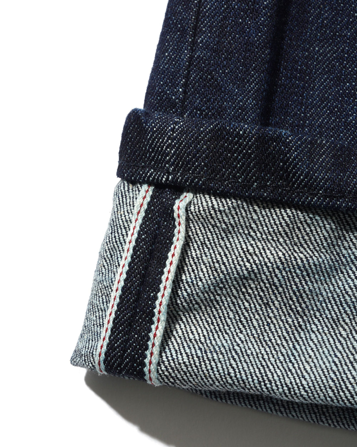 Baggy Denim Jeans, Distressed Selvedge
