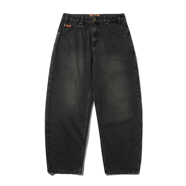 Butter Goods Baggy Denim Jeans, Faded Black