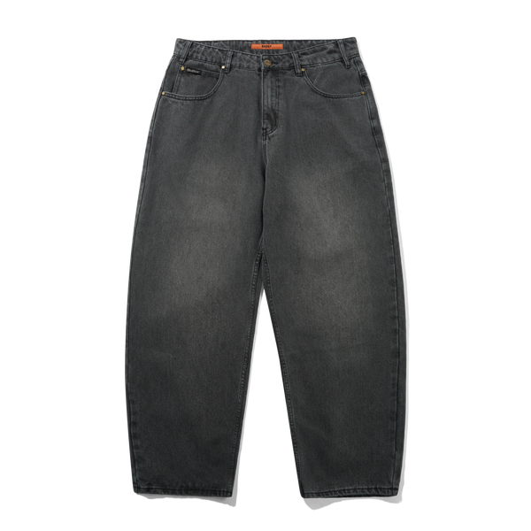 Butter Goods Baggy Denim Jeans, Faded Black