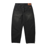 Baggy Denim Jeans, Faded Black