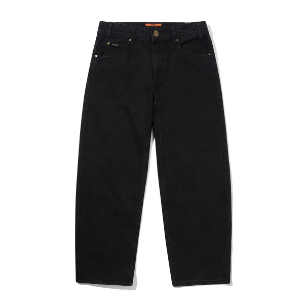 Butter Goods Baggy Denim Jeans, Flat Black
