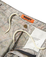 Baggy Denim Jeans, Forest Camo