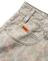 Baggy Denim Jeans, Forest Camo