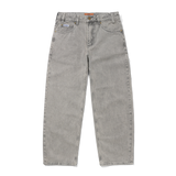 Baggy Denim Jeans, Grey Wash