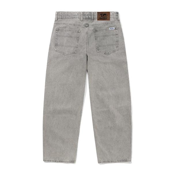 Butter Goods Baggy Denim Jeans, Grey Wash