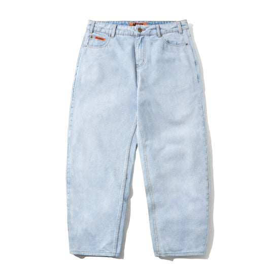 Baggy Denim Jeans, Light Blue