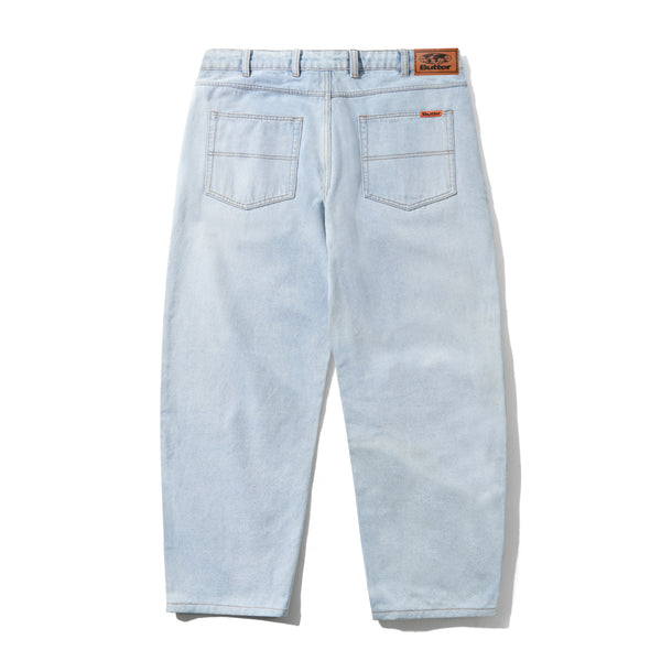 Butter Goods Baggy Denim Jeans, Light Blue