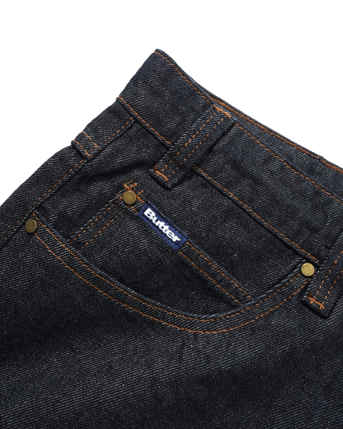 Baggy Denim Jeans, Raw Indigo