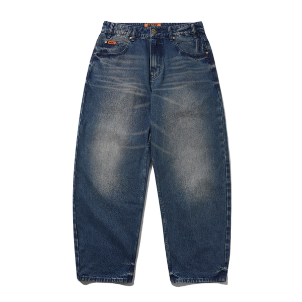 Butter Goods Baggy Denim Jeans, Vintage Indigo Wash