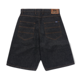 Baggy Denim Shorts, Raw Indigo