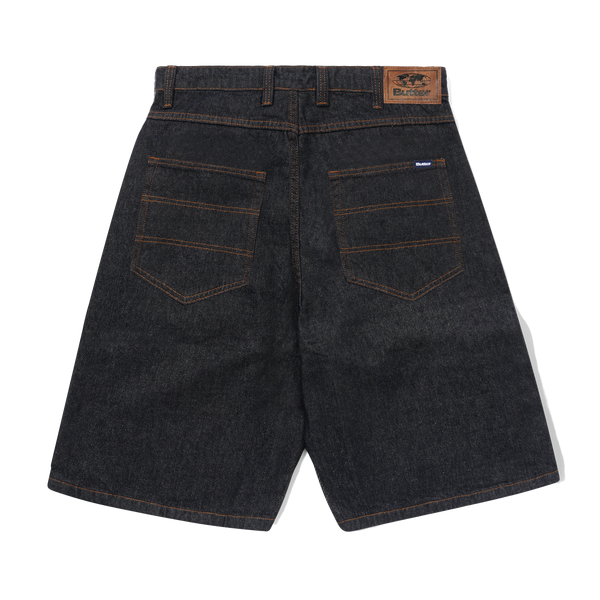 Butter Goods Baggy Denim Shorts, Raw Indigo