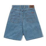 Baggy Denim Shorts, Washed Indigo