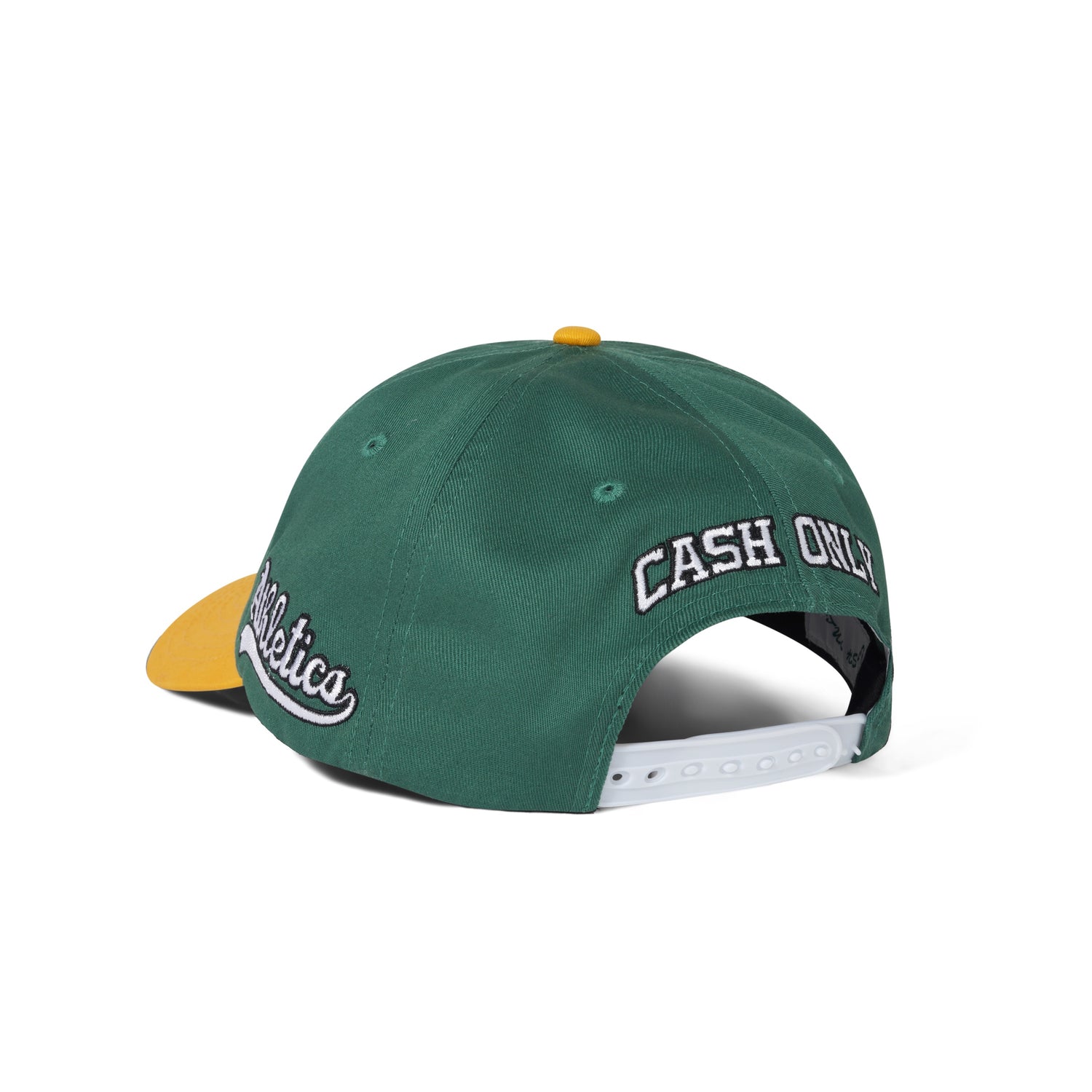 Ballpark Snapback Cap, Green / Gold