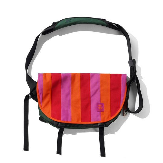 Barney, Pink Orange / Red Stripes