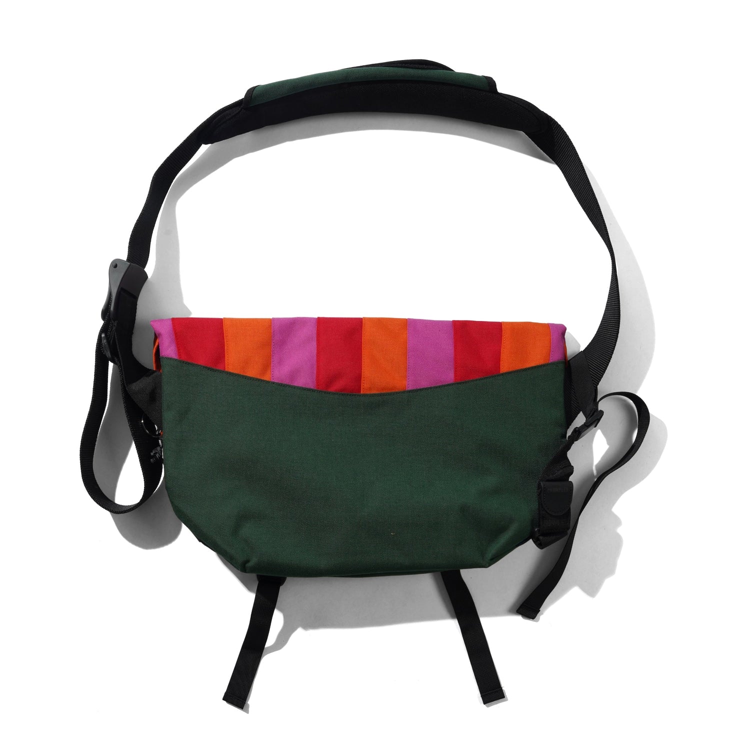 Barney, Pink Orange / Red Stripes