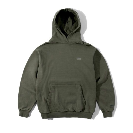 Basic Pullover Hood, Washed Army