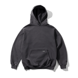 Basic Pullover Hood, Washed Black