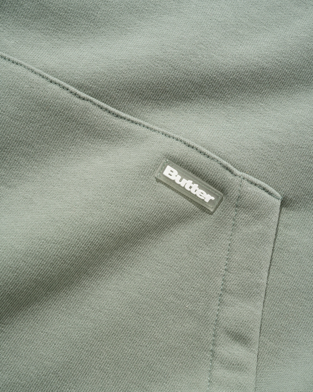 Basic Pullover Hood, Washed Dull Mint