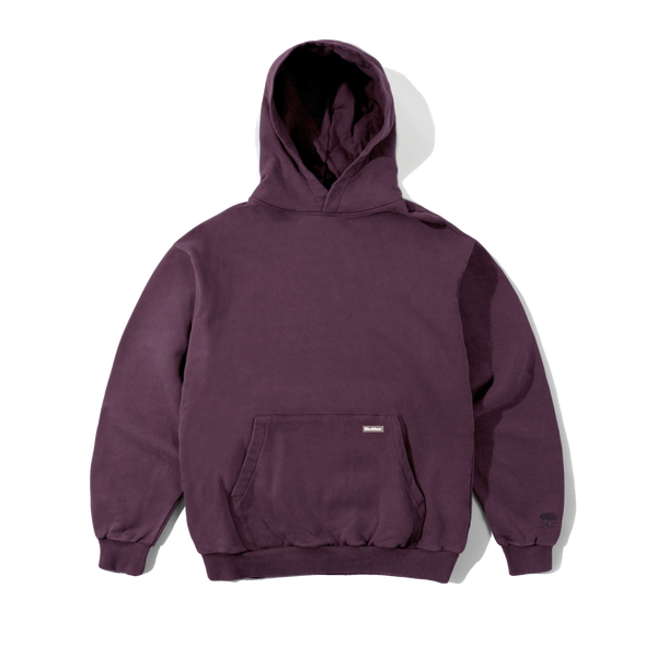 Butter Goods Basic Pullover Hood, Washed Plum