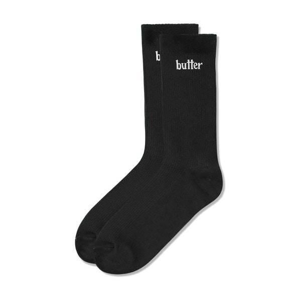 Butter Goods Basic Socks, Black