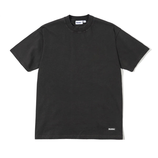 Butter Goods Basic Tee, Washed Black