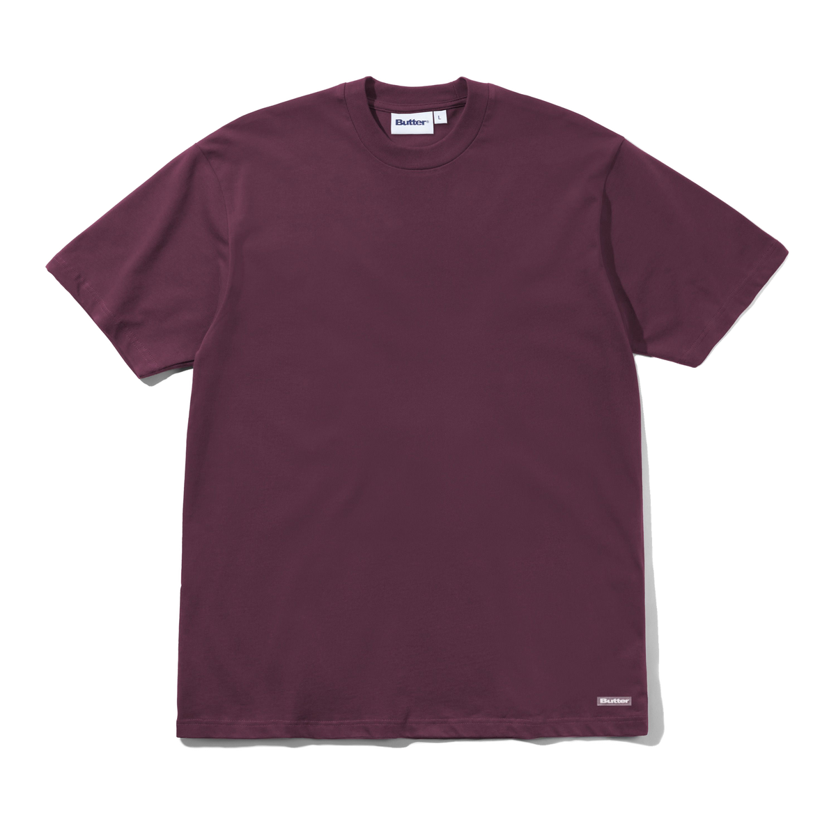 Basic Tee, Washed Plum