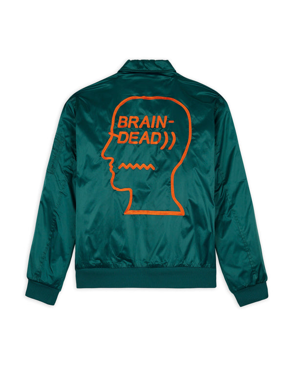 Brain Dead BD Bomber Jacket, Mallard
