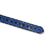Henry Johnson / Lo-Fi Painted Belt, Black / Blue
