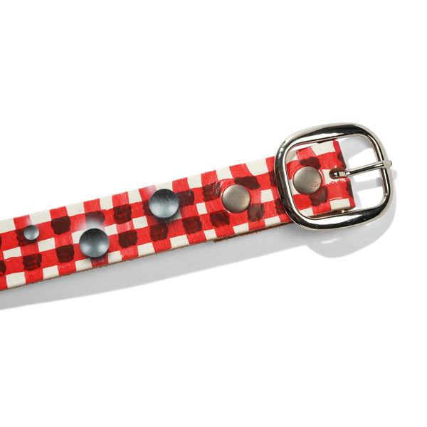 Lo-Fi Henry Johnson / Lo-Fi Painted Belt, White / Red