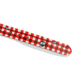 Henry Johnson / Lo-Fi Painted Belt, White / Red