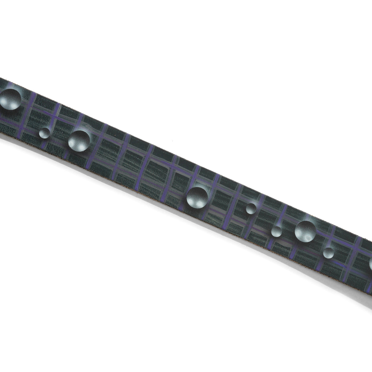 Henry Johnson / Lo-Fi Painted Belt, Green / Purple