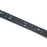 Henry Johnson / Lo-Fi Painted Belt, Green / Purple