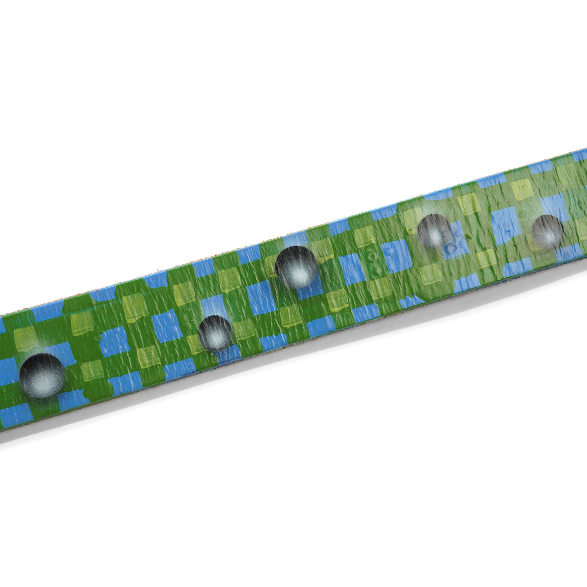 Henry Johnson / Lo-Fi Painted Belt, Blue / Green