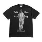 Black Moses Tee, Washed Black