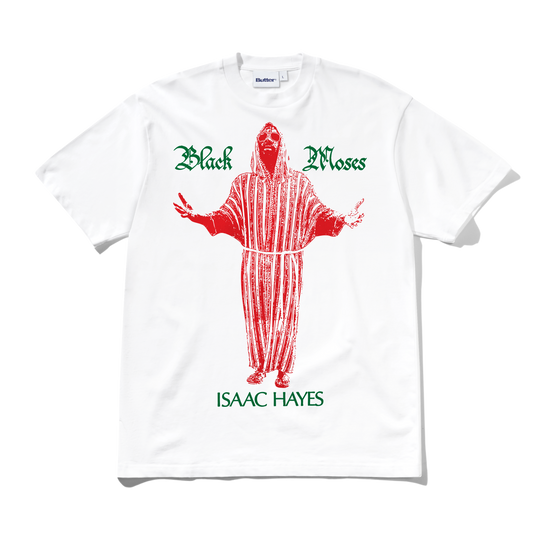 Black Moses Tee, White