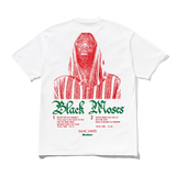 Black Moses Tee, White