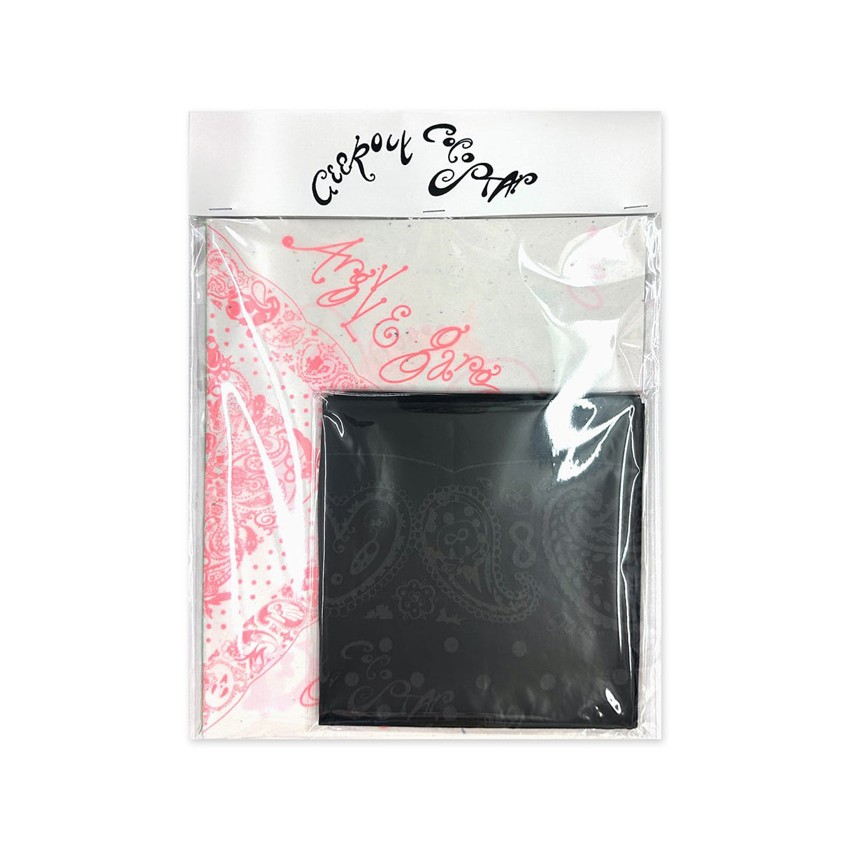 Coco Star Sims Bandana & Zine Set, Black