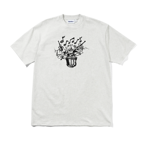 Butter Goods Blaring Tee, Ash