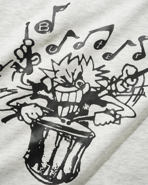 Butter Goods Blaring Tee, Ash