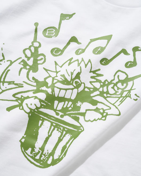 Butter Goods Blaring Tee, White