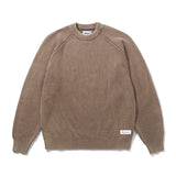 Bleach Knit Sweater, Brown