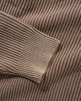 Bleach Knit Sweater, Brown
