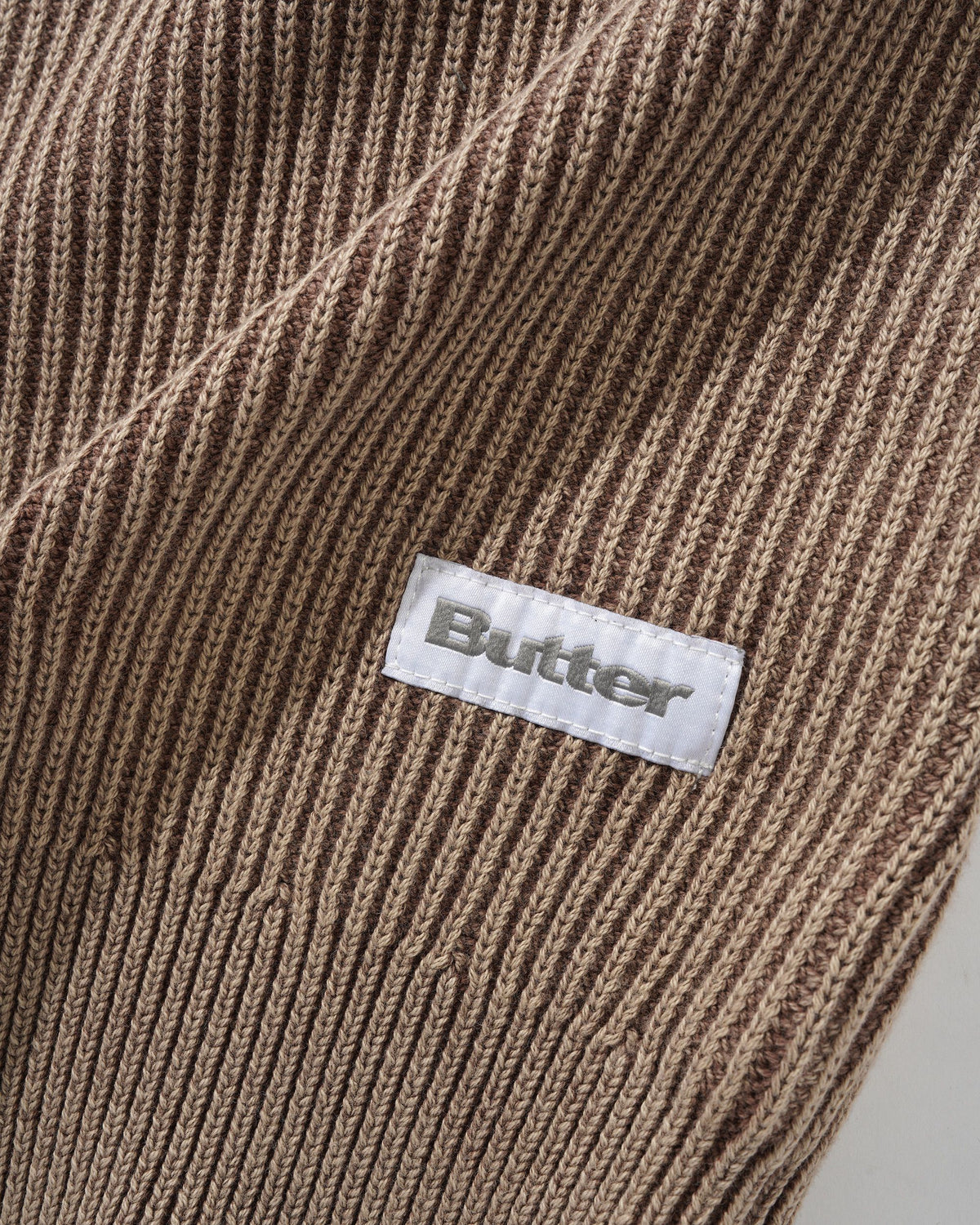 Bleach Knit Sweater, Brown